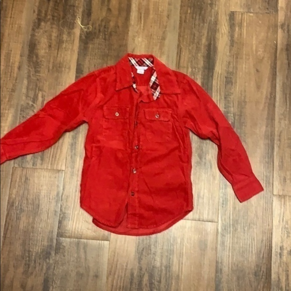 Boys corduroy button down